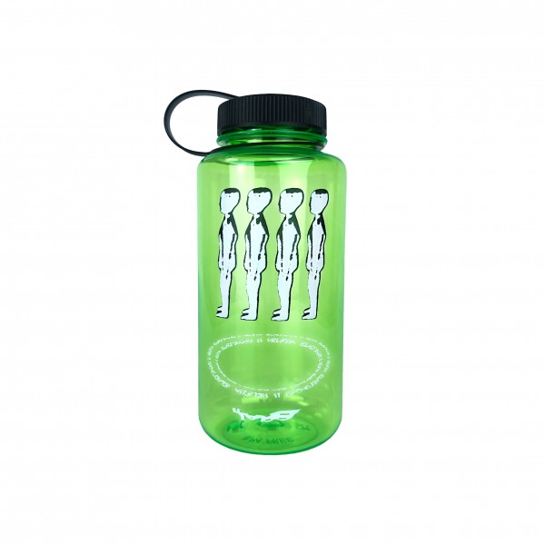 SELFISH WATER BOTTLE GREEN | ALIVEWITHBRAIN